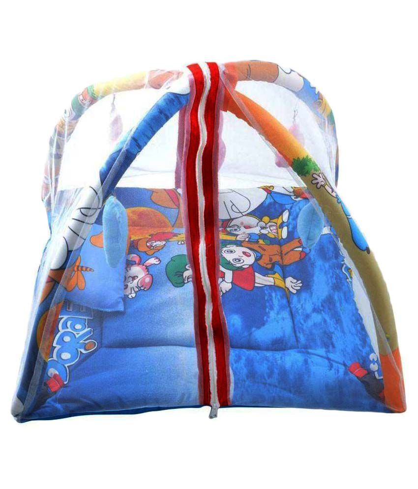 Chhote Janab Blue Cartoon printed Baby Play Gym with Mosquito Net: Buy  Chhote Janab Blue Cartoon printed Baby Play Gym with Mosquito Net at Best  Prices in India - Snapdeal