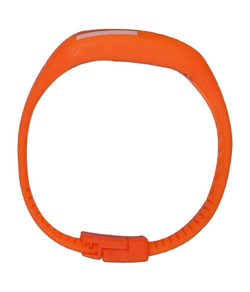 smc black digital led watch