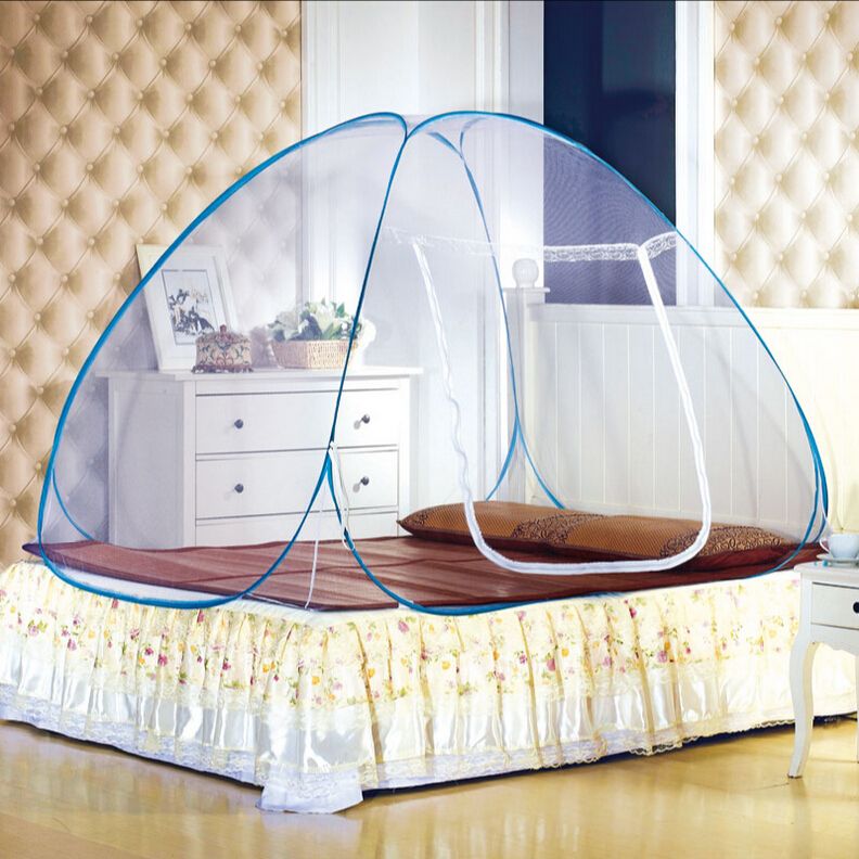 Kawachi Poly Cotton Double Bed Size Folding Mosquito Net White Buy Kawachi Poly Cotton