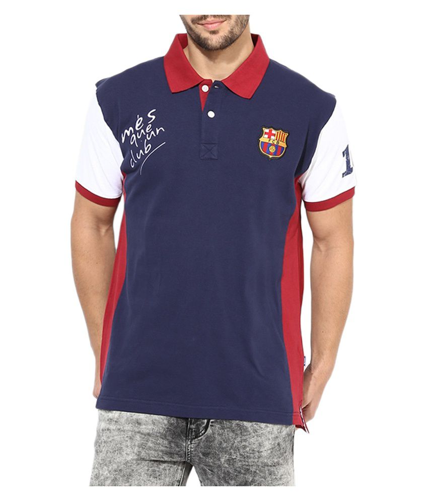 Barcelona T Shirt Mens Mes Queun Club Polo - Buy Barcelona T Shirt Mens Mes  Queun Club Polo Online at Low Price in India - Snapdeal