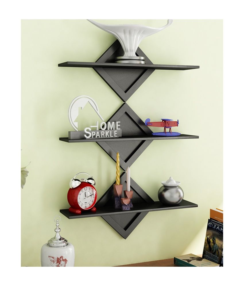 black toy shelf