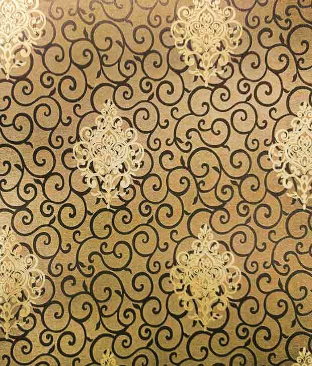 Samsons India Golden Wallpaper Roll: Buy Samsons India Golden Wallpaper  Roll at Best Price in India on Snapdeal