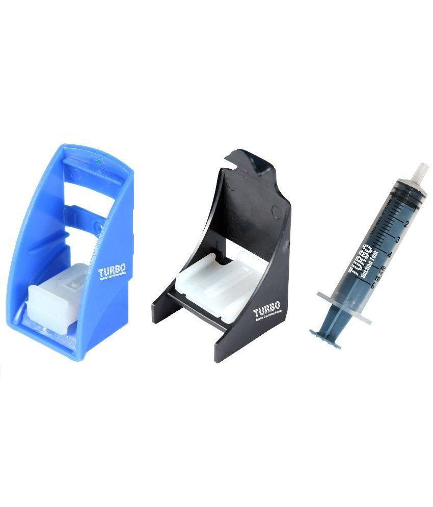 TURBO Refill Kit Cartridge Head Cleaning and Ink Suction Tool for HP