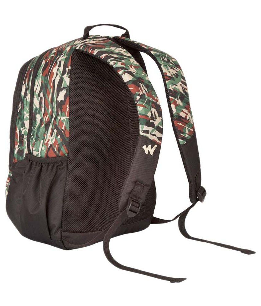 wildcraft backpack camo 1 green