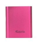 Reliable RBL4 Metal Tube 10400 -mAh Li-Ion Power Bank Pink