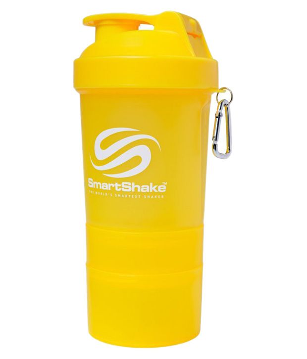 SmartShake Neon Series Yellow Shaker Cup 600 ml and MyProtein Shaker Combo:  Buy Online at Best Price on Snapdeal