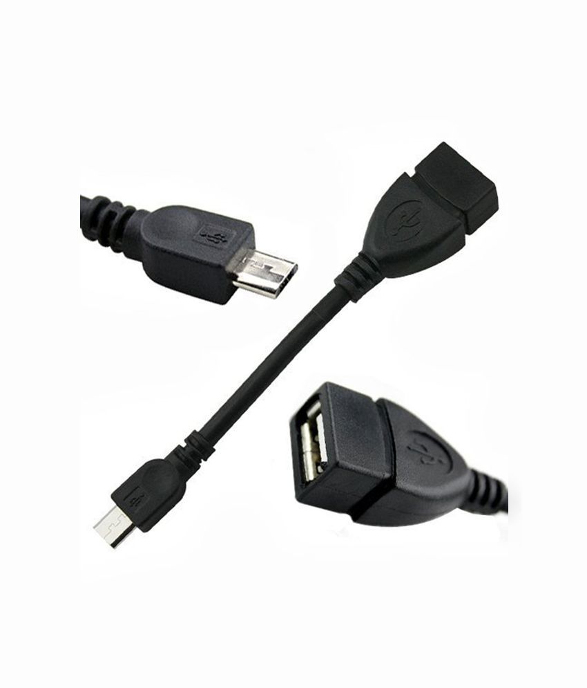 Ksj Micro Usb Otg Cable For Micromax Canvas Spark Q380 All Cables Ksj Micro Usb Otg Cable For Micromax Canvas Spark Q380