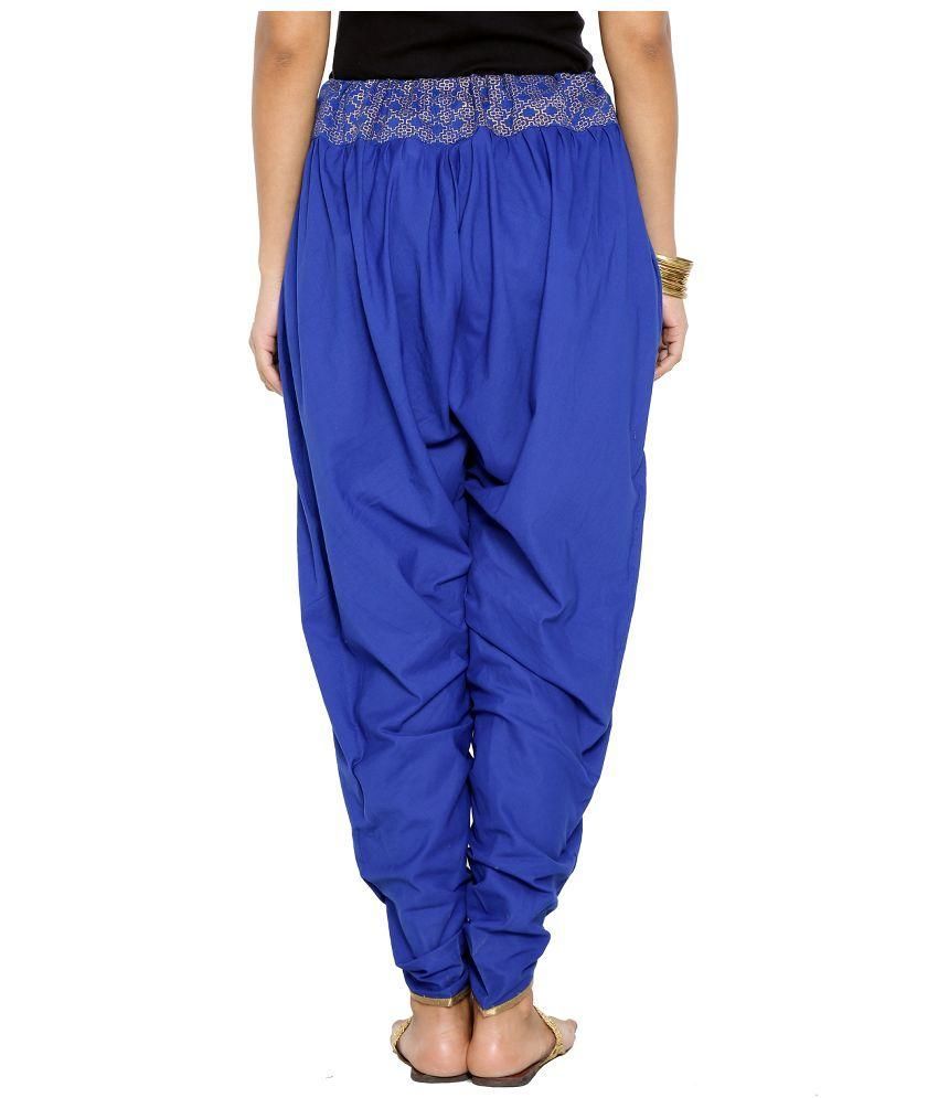 blue shirt and dhoti
