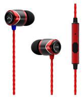SoundMagic E10S In Ear Wired With Mic Earphones Red