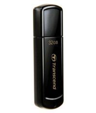 Transcend 350 32 GB Pen Drives Black