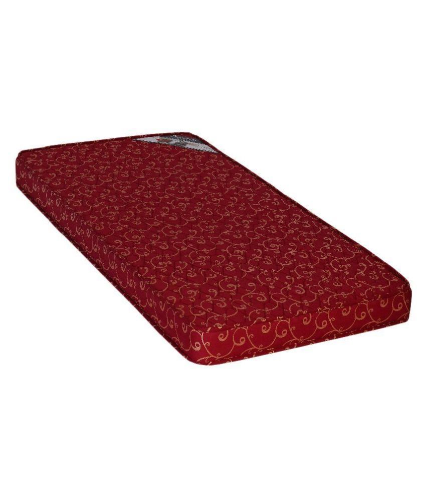 Maroon Polyester Mattress Buy Maroon Polyester Mattress Online at Low Price