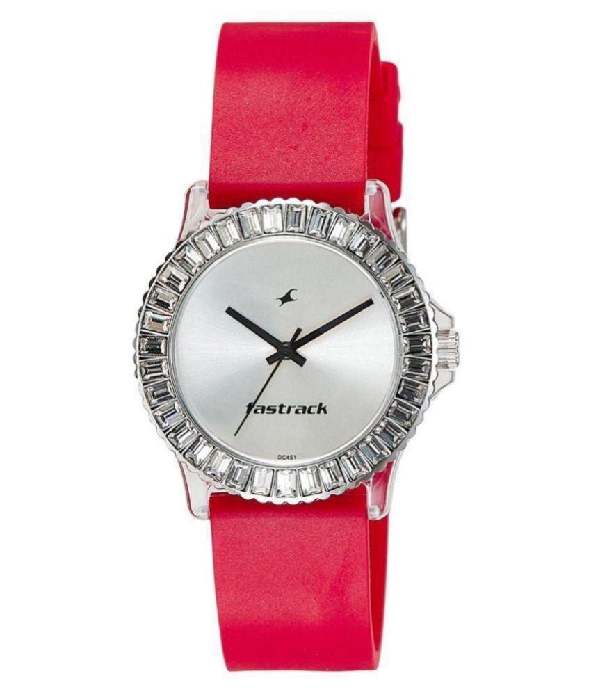 Fastrack Pink Analog Watch Price in India: Buy Fastrack Pink Analog ...