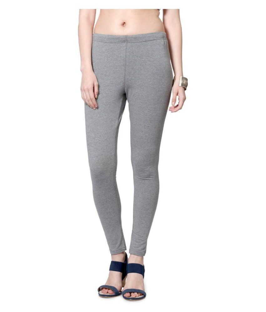 RVM Enterprises Grey Cotton Leggings Price in India Buy RVM