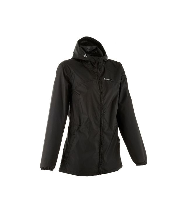 QUECHUA Rain-Cut Zip Women's Hiking Rain Jacket: Buy Online at ...