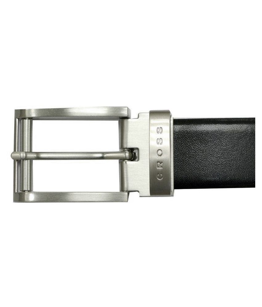 Cross Black Leather Formal Belts: Buy Online at Low Price in India ...