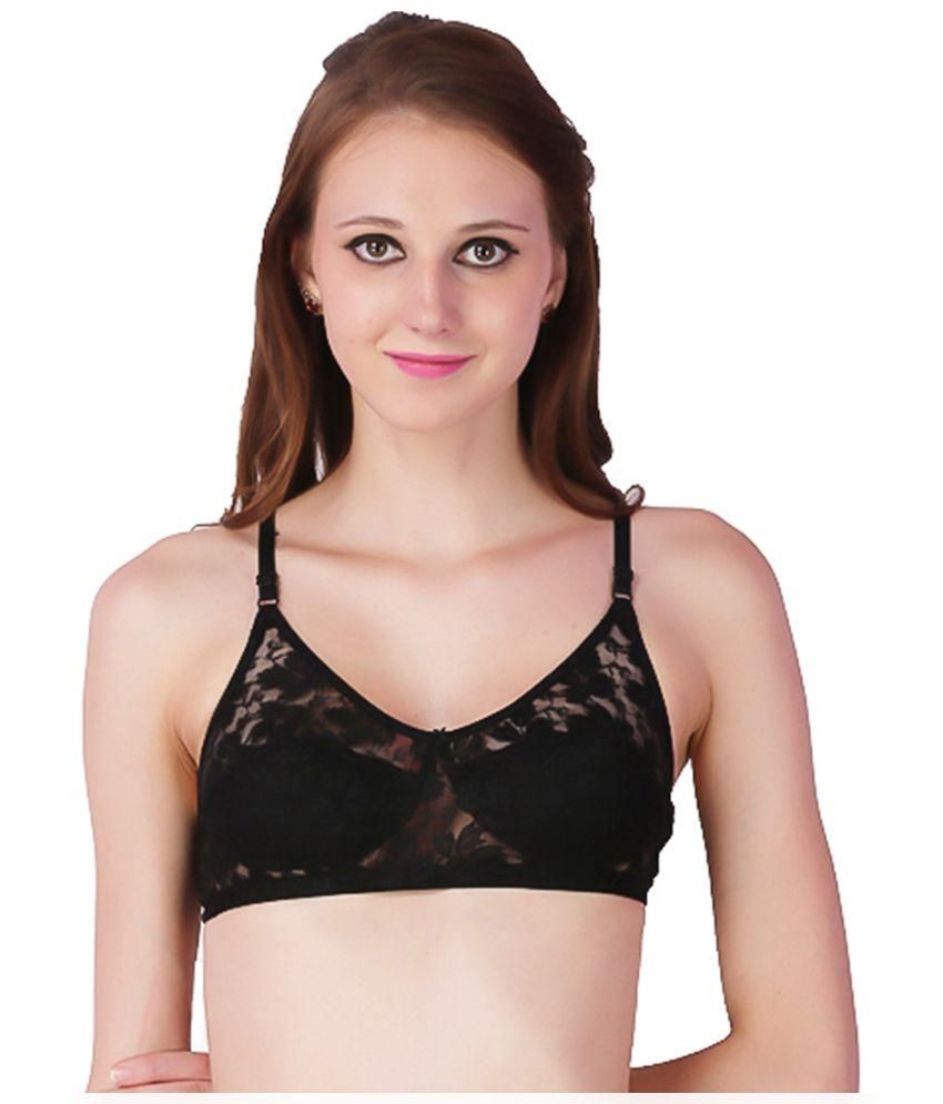 Buy Urbaano Black Lace Bra Online At Best Prices In Indi