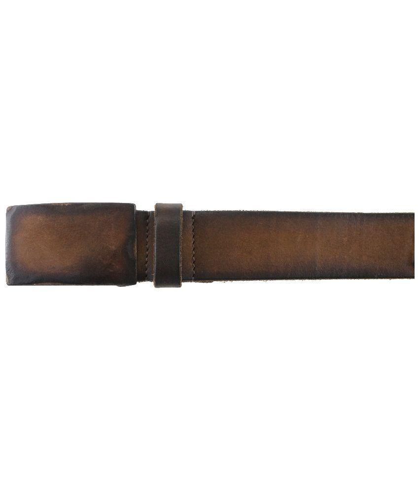 Swiss Military Brown Leather Autolock Buckle Belt for Men Buy Online at Low Price in India