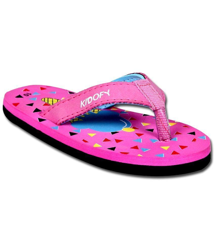 Kidofy Pink Softy Slipper For Kids Price in India- Buy Kidofy Pink ...