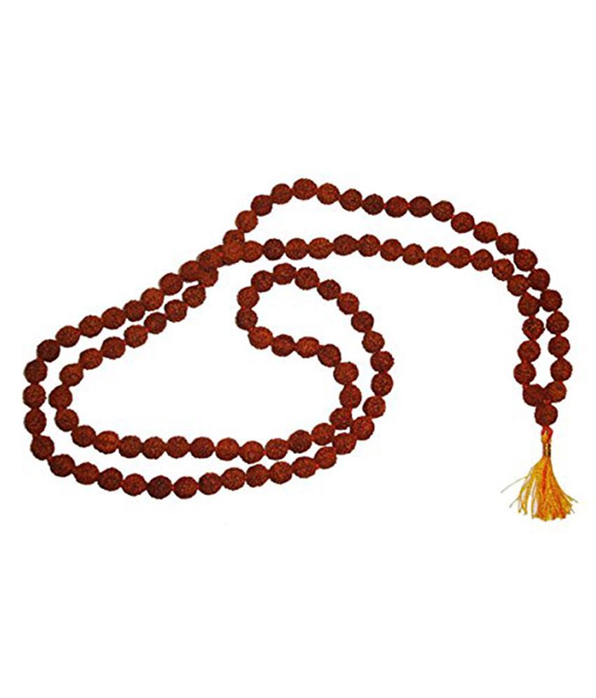     			Haridwar Astro Wooden 5 Mukhi Rudraksh Mala (108+1 Beads )