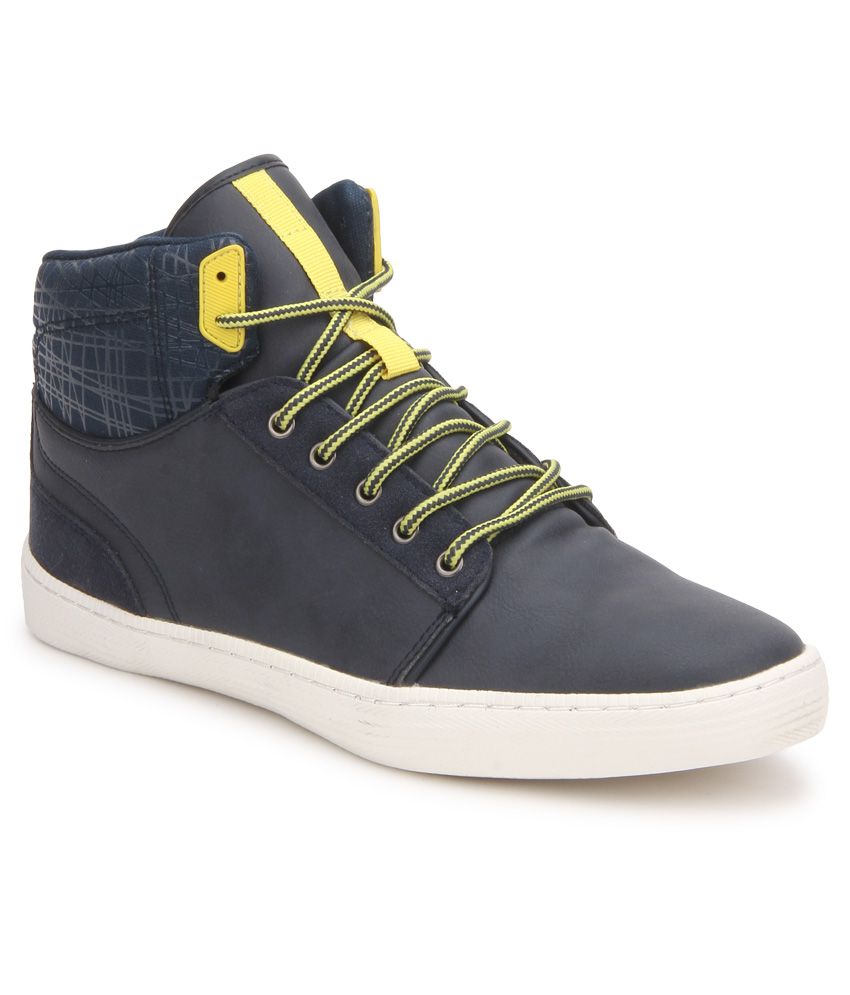United Colors of Benetton Navy Lifestyle Casual Shoes Price in India ...
