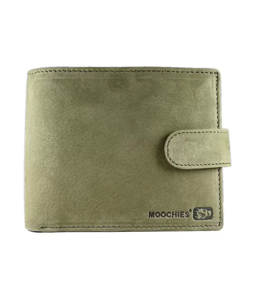 Moochies Brown Bi-Fold Wallet For Men