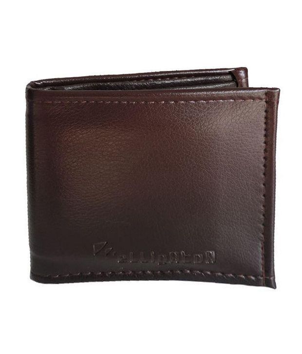 Elligator Brown Non Leather Wallet for Men: Buy Online at Low Price in India - Snapdeal