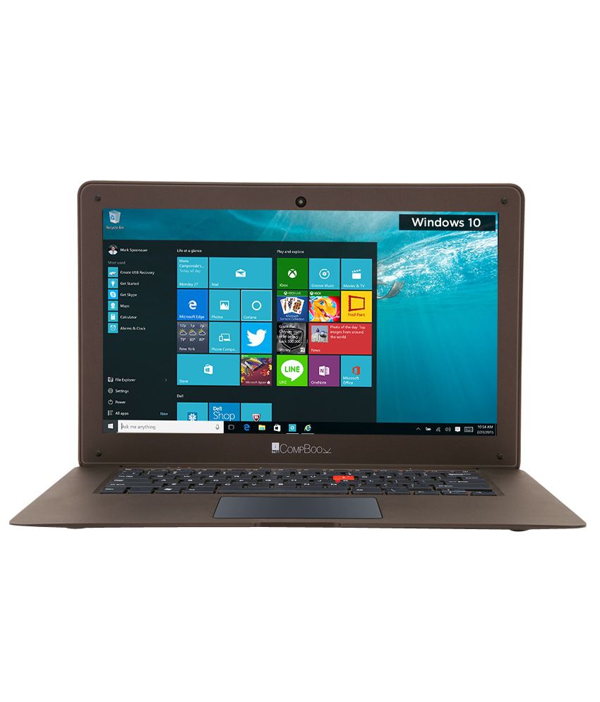    			iBall CompBook- Exemplaire Notebook (Intel Atom- 2GB RAM- 32 GB eMMC- 35.56 cm (14)- Windows 10) (Brown)