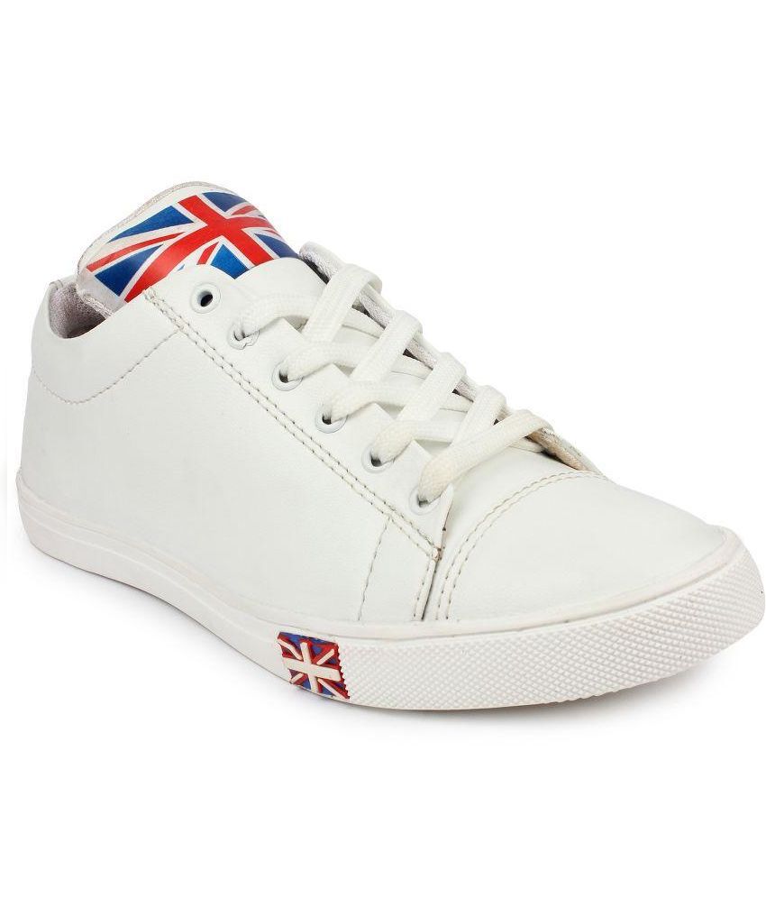Jynx EDX Sneaker White Casual Shoes 