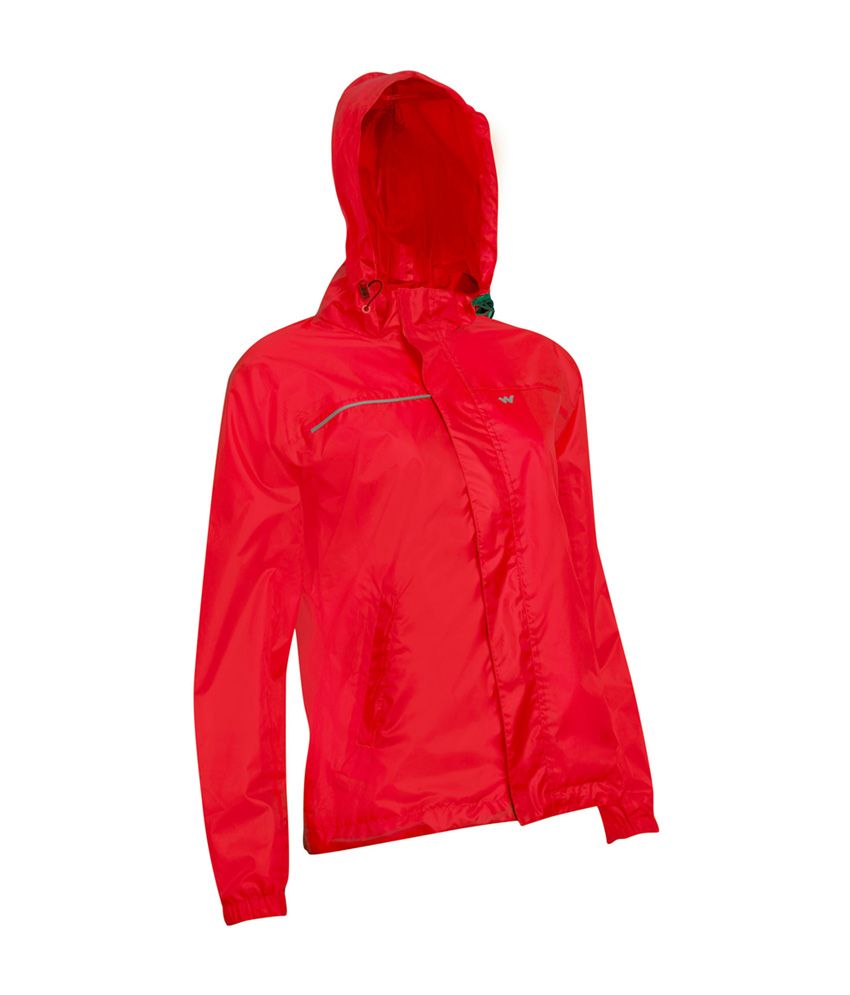 Buy Wildcraft Women's Red Rain Jacket Online at Best Prices in India