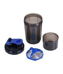 IShake Speed 500 One Storage 500 Ml Shaker Bottle (Blue And Black)