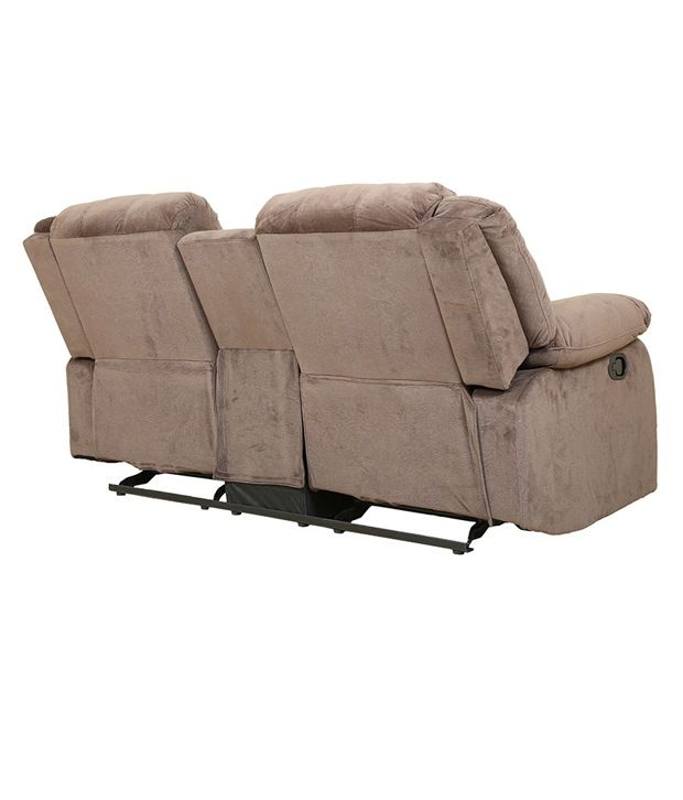 HomeTown Rhea Fabric 2 Seater Recliner Buy HomeTown Rhea Fabric 2