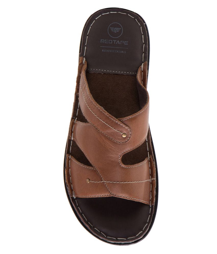 redtape slippers leather