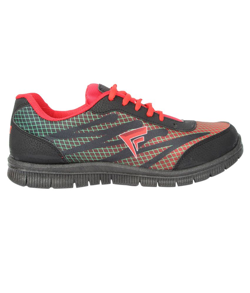 Liberty Red Badminton Sports Shoes 