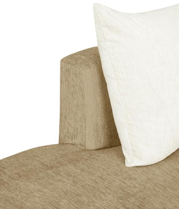 S K Furniture Martine Beige L Shape Sofa Buy S K Furniture Martine