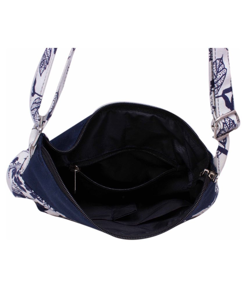 Vivinkaa White Canvas Sling Bag Buy Vivinkaa White Canvas Sling Bag