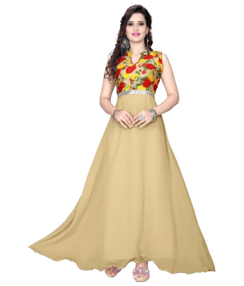 georgette gown online