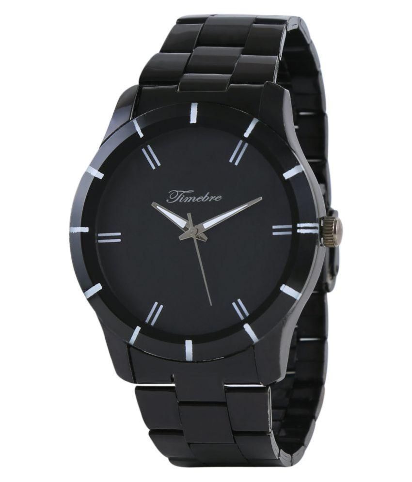 Timebre Black Analog Watch - Buy Timebre Black Analog Watch Online at ...