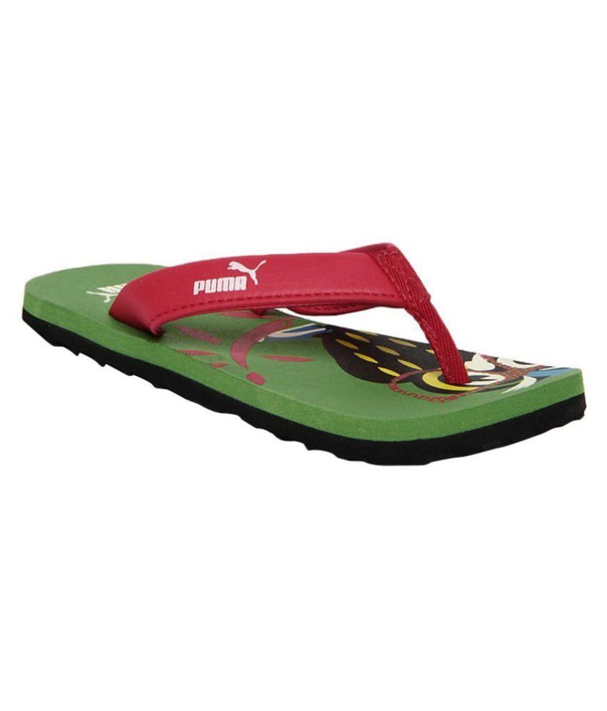 puma soft foam flip flops