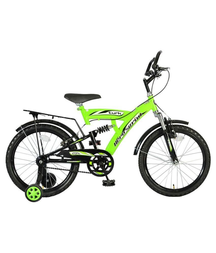 hero sprint cycle green colour