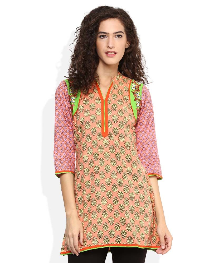 rainbow kurti
