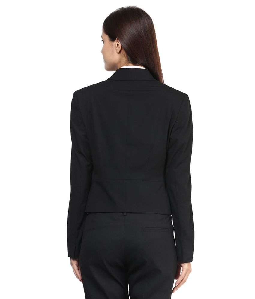 Buy Annabelle By Pantaloons Black Blazer Online at Best Prices in India ...