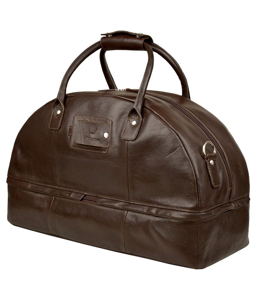 hidesign leather holdall