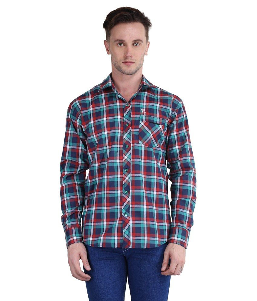     			British Terminal Multi Casuals Slim Fit Shirt