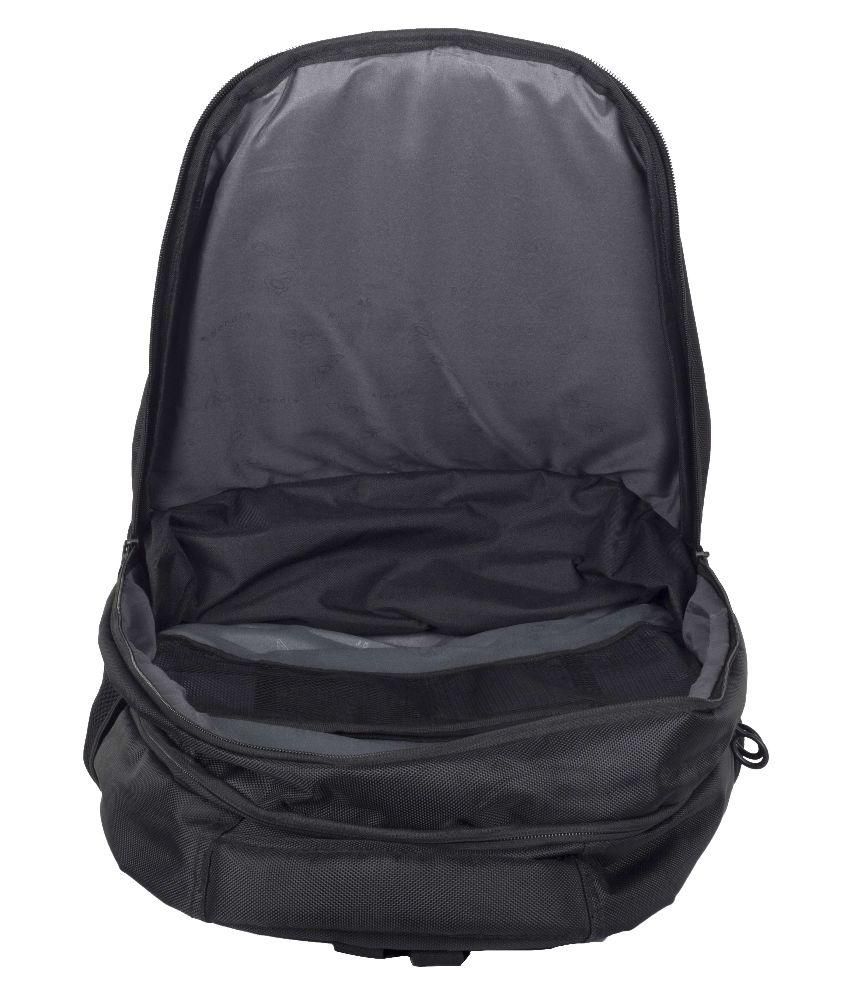 Bendly Black Polyester Laptop Backpack - Buy Bendly Black Polyester ...