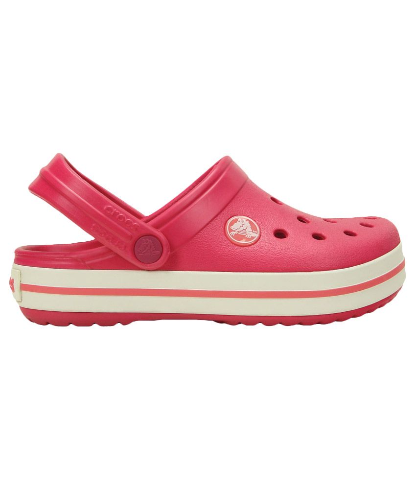 hot pink clogs