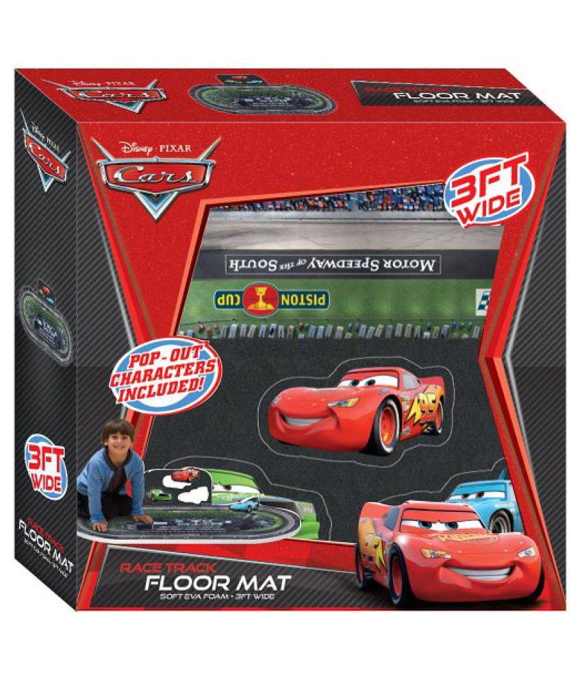 race car floor mat