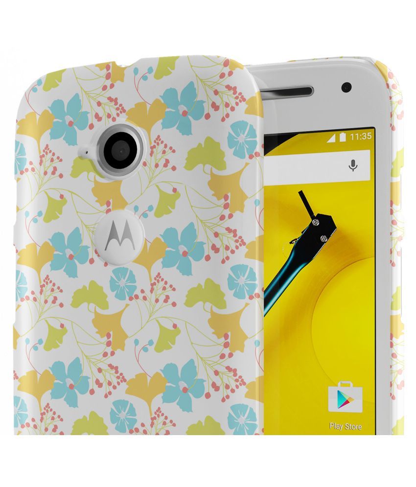 Moto E (2nd Gen) 4G Printed Cover By Koveru Printed Back Covers