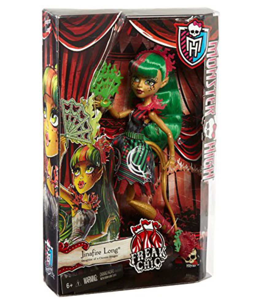 monster high freak du chic jinafire long doll