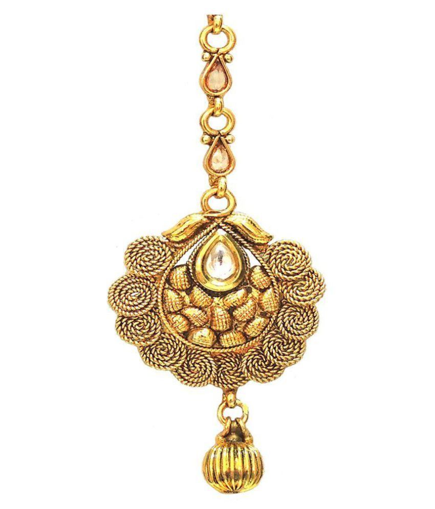 Satyam Jewellery Nx Golden Tikka: Buy Satyam Jewellery Nx Golden Tikka ...