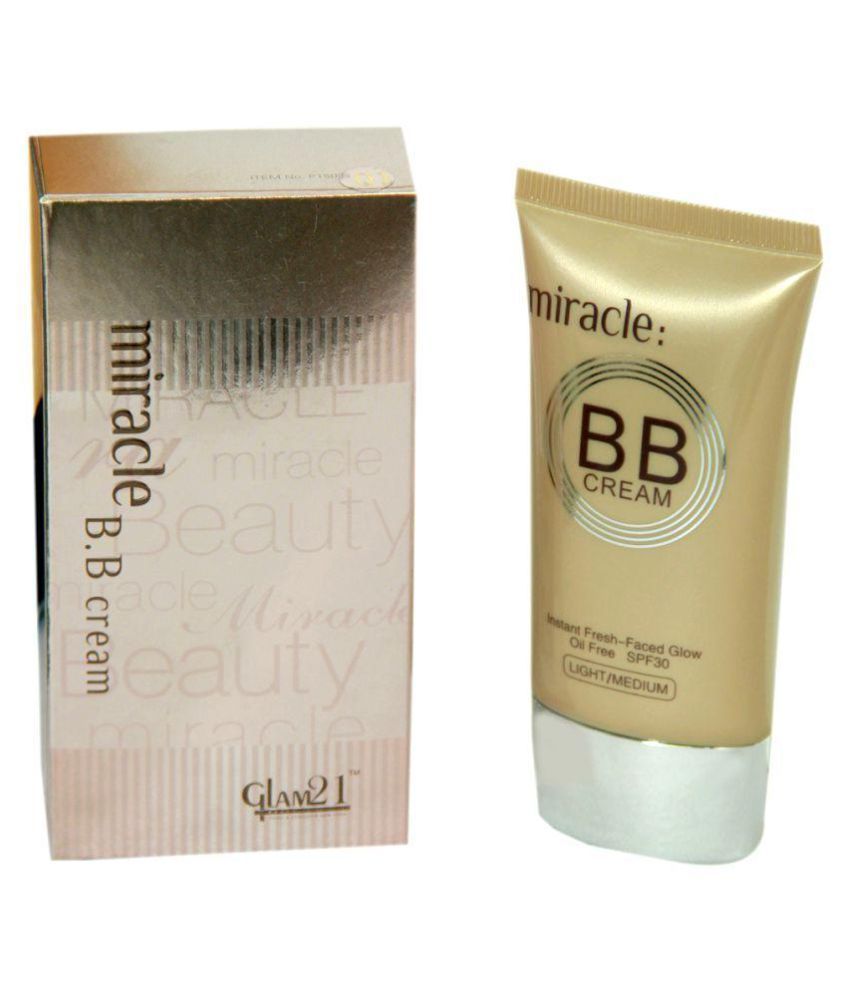 Glam 21 Kiash B.B Miracle Cream Cream Foundation Natural 40 Gm: Buy ...